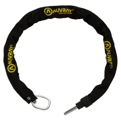 Łańcuch AUVRAY MEGALOCK LASSO 90cm x 5,5mm czarny żółty