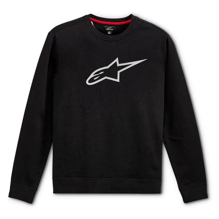 Bluza ALPINESTARS AGELESS CREW BLACK/GREY czarny szary