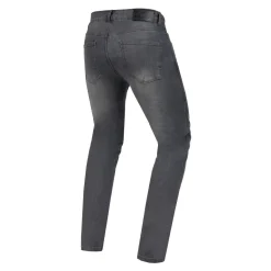 Jeansy motocyklowe OZONE STRIKER REGULAR WASHED GREY szary