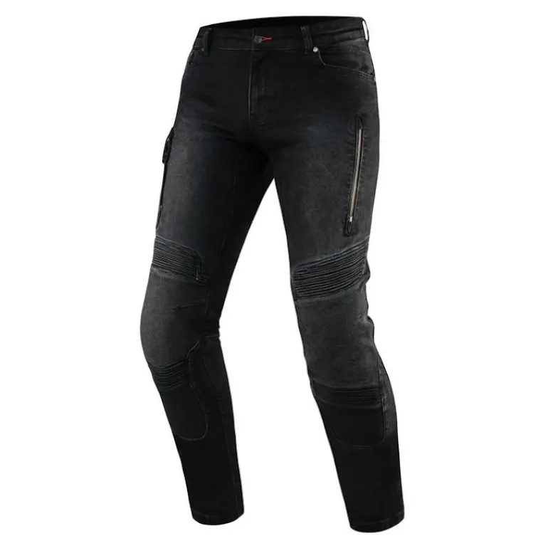Jeansy motocyklowe REBELHORN VANDAL DENIM BLACK czarny