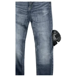Jeansy motocyklowe SPIDI J-TRACKER SHORT DARK BLUE granatowy niebieski