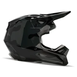 Kask cross dziecięcy FOX JUNIOR V1 BNKR BLACK CAMO czarny szary