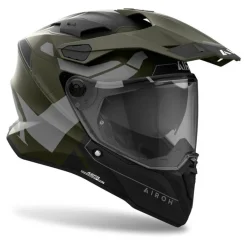 Kask integralny AIROH COMMANDER 2 REVEAL MILITARY GREEN MATT zielony szary czarny