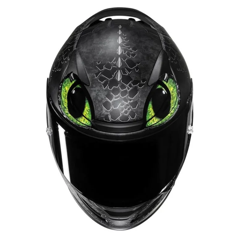 Kask integralny HJC RPHA 12 TOOTHLESS 2 UNIVERSAL BLACK czarny