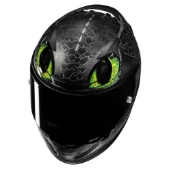 Kask integralny HJC RPHA 12 TOOTHLESS 2 UNIVERSAL BLACK czarny