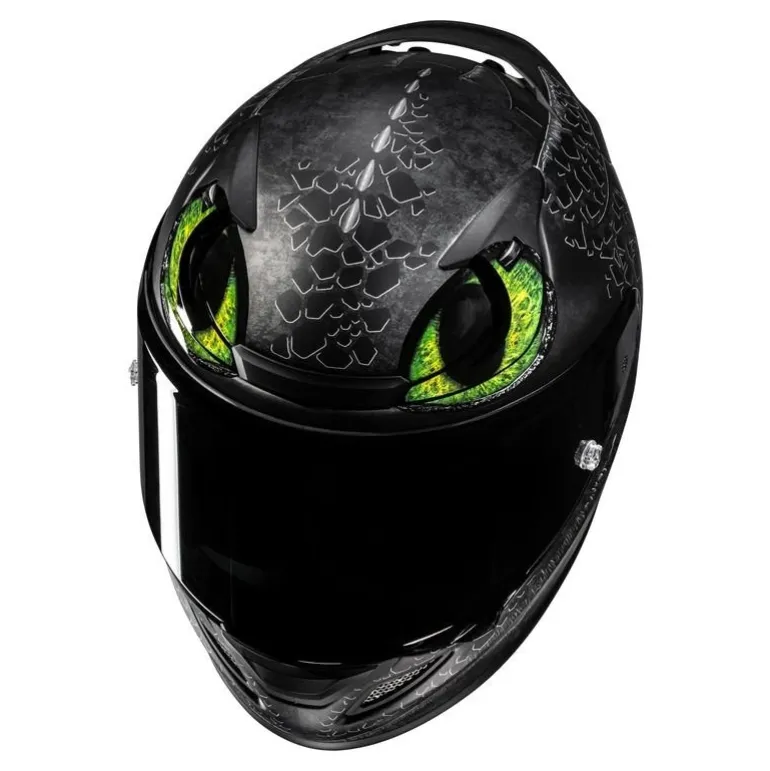 Kask integralny HJC RPHA 12 TOOTHLESS 2 UNIVERSAL BLACK czarny