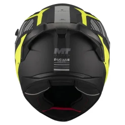 Kask integralny MT BRAKER SV COCKPIT BLACK/YELLOW MATT czarny żółty