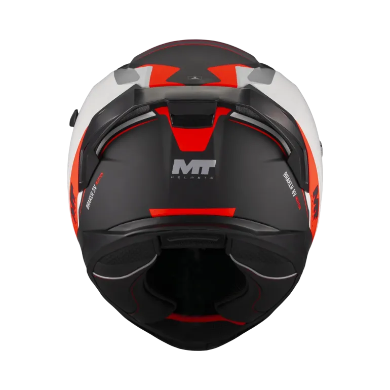 Kask integralny MT BRAKER SV INCEPTION RED/GREY/BLACK czerwony szary czarny