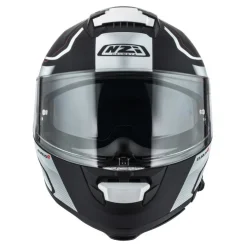 Kask integralny NZI EURUS 4 STREAM CHARMENT BLACK WHITE TINTED S MATT czarny biały