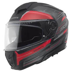 Kask integralny SCHUBERTH S3 ECE APEX ANTHRACITE czarny szary czerwony