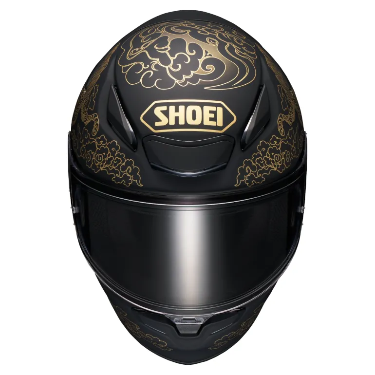 Kask integralny SHOEI NXR2 FEARLESS TC-5 czarny złoty