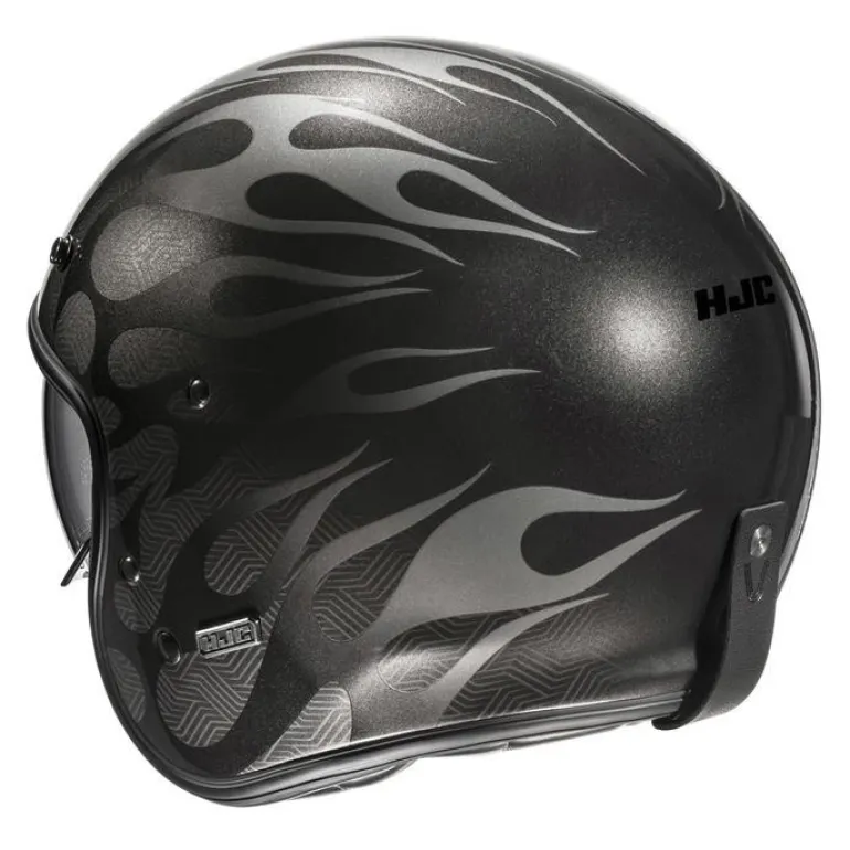 Kask otwarty HJC V31 FIRO BLACK czarny