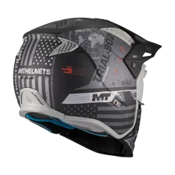Kask otwarty MT STREETFIGHTER SV S BELIC GREY/BLACK czarny szary