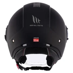 Kask otwarty MT VIALE SV S SOLID MATT BLACK czarny mat
