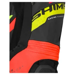Kombinezon jednoczęściowy SHIMA HYPER RS FLUO czarny czerwony fluo żółty fluo szary