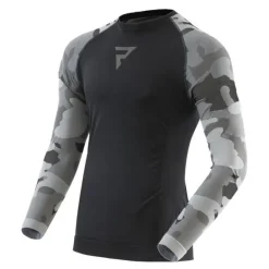 Koszulka termoaktywna REBELHORN FREEZE II CAMO czarny szary