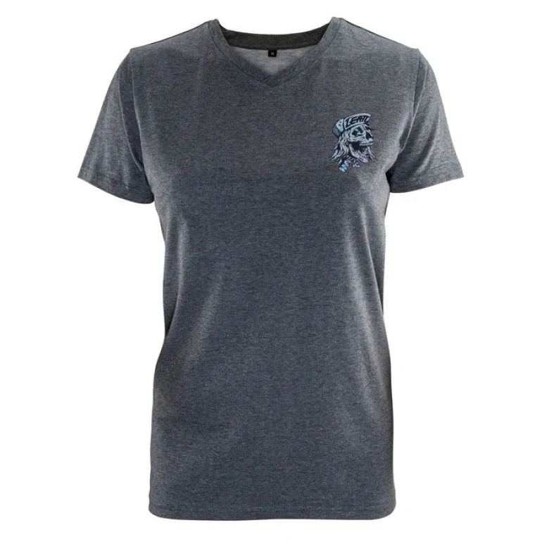 Koszulka T-shirt damski LEATT CORE LADY GRAPHENE grafitowy