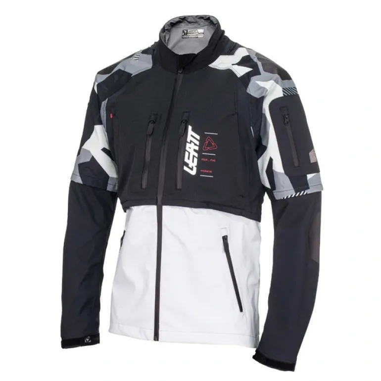 Kurtka enduro LEATT MOTO 4.5 HYDRADRI FORGE czarny szary