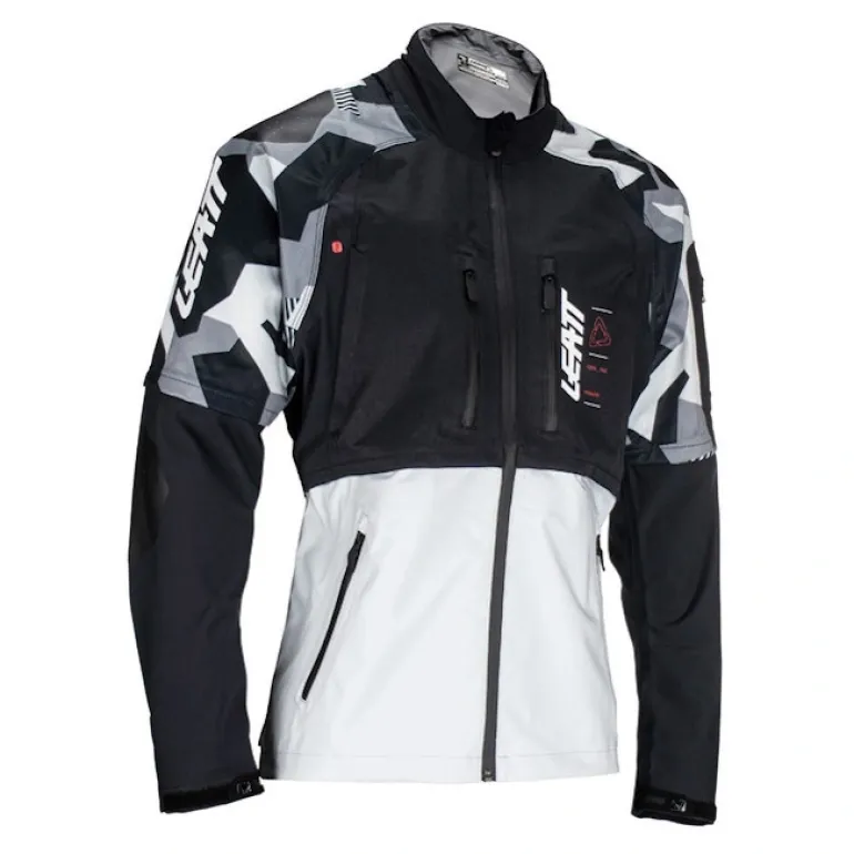 Kurtka enduro LEATT MOTO 4.5 HYDRADRI FORGE czarny szary