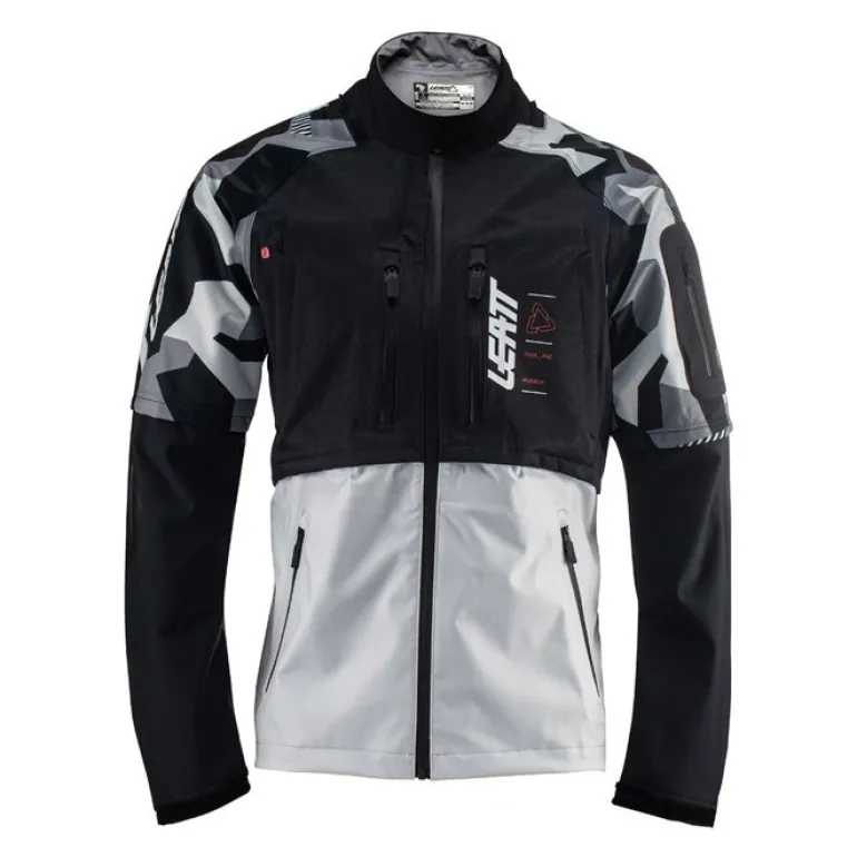 Kurtka enduro LEATT MOTO 4.5 HYDRADRI FORGE czarny szary