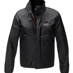 Kurtka przeciwdeszczowa SPIDI RAIN CHEST MAN BLACK czarny