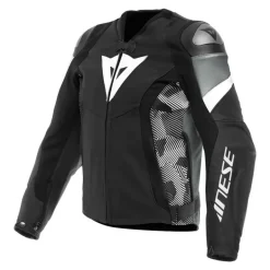 Kurtka skórzana DAINESE AVRO 5 BLACK/WHITE/ANTHRACITE czarny biały grafitowy