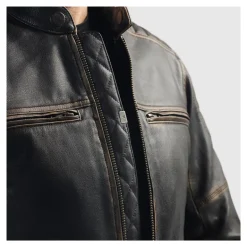 Kurtka skórzana REBELHORN HUNTER II VINTAGE BROWN brązowy