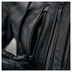 Kurtka skórzana REBELHORN IMPALA BLACK czarny