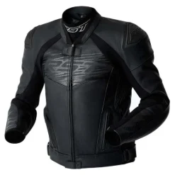 Kurtka skórzana RST TRACTECH EVO D3O BLACK/BLACK/BLACK czarny