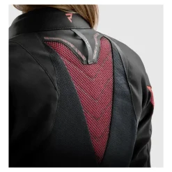 Kurtka tekstylna damska REBELHORN JAX LADY BLACK/RED czarny czerwony