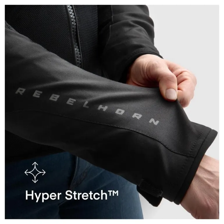 Kurtka tekstylna damska REBELHORN JAX LADY BLACK/PINK czarny różowy