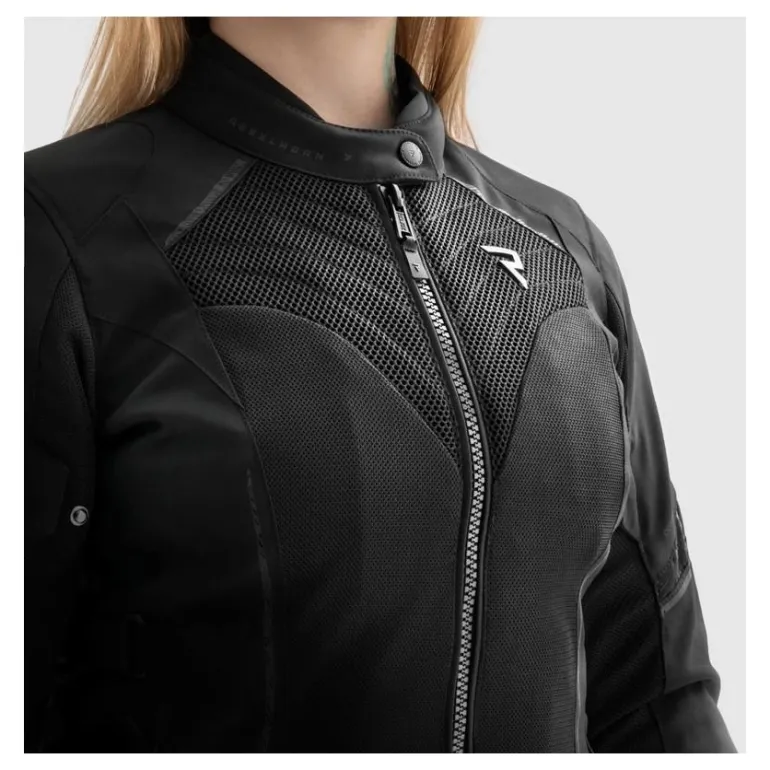 Kurtka tekstylna damska REBELHORN JAX LADY BLACK czarny