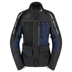 Kurtka tekstylna damska SPIDI 4 SEASON V3 LADY BLACK/BLUE czarny niebieski