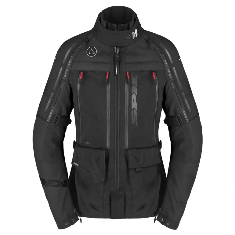 Kurtka tekstylna damska SPIDI 4 SEASON V3 LADY BLACK czarny