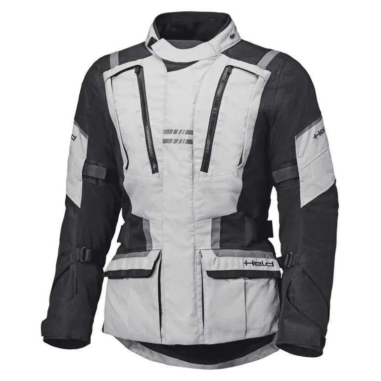 Kurtka tekstylna HELD HAKUNA MATATA III STOCKY GREY/BLACK szary czarny