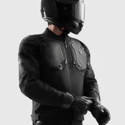 Kurtka tekstylna REBELHORN BORG II BLACK czarny