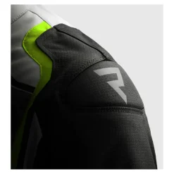 Kurtka tekstylna REBELHORN BORG II BLACK/GREY/FLUO YELLOW czarny szary żółty fluo