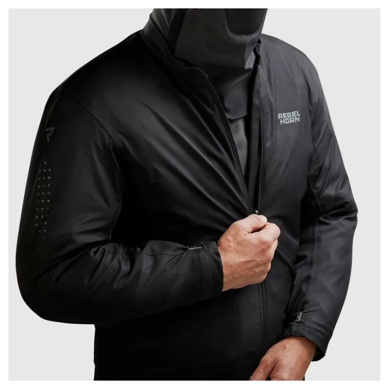 Kurtka tekstylna REBELHORN CUBBY V BLACK czarny