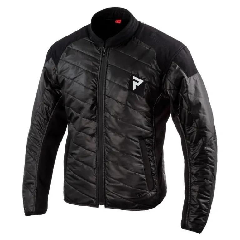 Kurtka tekstylna REBELHORN HARDY II BLACK/FLO YELLOW czarny żółty fluo