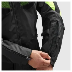 Kurtka tekstylna REBELHORN HIKER IV BLACK/ANTHRACITE/FLUO YELLOW czarny grafitowy żółty fluo