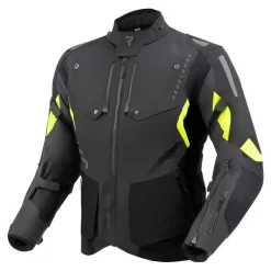 Kurtka tekstylna REBELHORN HIKER IV BLACK/ANTHRACITE/FLUO YELLOW czarny grafitowy żółty fluo