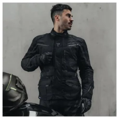 Kurtka tekstylna REBELHORN HIKER III BLACK czarny