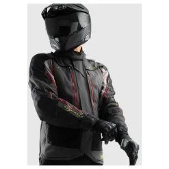 Kurtka tekstylna REBELHORN HARDY 3.0 ANTHRACITE/GREY/YELLOW grafitowy szary żółty