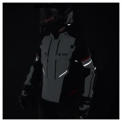 Kurtka tekstylna REBELHORN RANGE GREY/BLACK/RED szary czarny czerwony