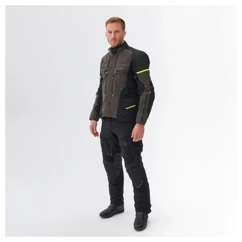 Kurtka tekstylna REBELHORN RANGE ANTHRACITE/BLACK/FLUO YELLOW grafitowy czarny żółty fluo