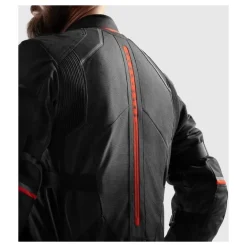 Kurtka tekstylna REBELHORN SCANDAL 3 DARK GREY/BLACK/RED szary czarny czerwony