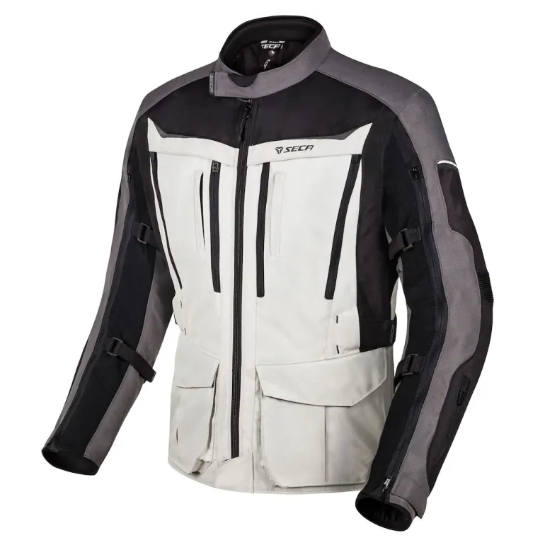 Kurtka tekstylna SECA DISCOVERY GREY szary czarny