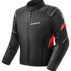 Kurtka tekstylna SHIMA RUSH 2.0 RED czarny czerwony