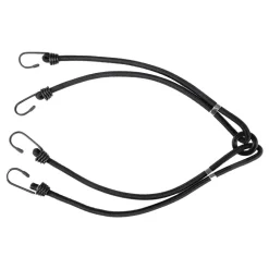 Linka mocująca bagaż HELD 4x45 cm BLACK czarny