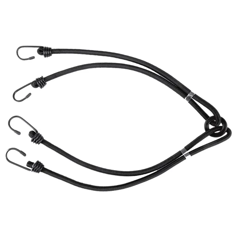 Linka mocująca bagaż HELD 4x45 cm BLACK czarny